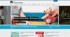 Desktop Screenshot of conservatoire.org.uk